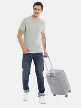 Load image into Gallery viewer, Hexa Textured 360 Degree Rotation Hard Cabin-Sized Trolley Bag 32.2L