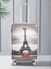 Load image into Gallery viewer, Paris Print 360 Degree Rotation Hard-Sided Cabin-Sized Trolley Bag
