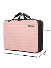 Load image into Gallery viewer, Teakwood Hard Shell Business Carryall with 16-Inch Laptop Compartment, Laptop Sleeve, Organizer Pockets, Trolley Sleeve, Comfortable Handles & Adjustable Detachable Shoulder Strap