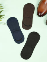 Load image into Gallery viewer, Teakwood Leathers Men's Pack Of 3 Cotton Shoe Liner Socks