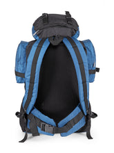 Load image into Gallery viewer, Teakwood Leathers Unisex petrol & Black Colourblocked Rucksack