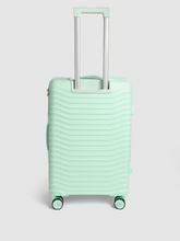 Load image into Gallery viewer, Silver Bar Textured 360 Degree Rotation Hard Large-Sized Trolley Bag 95L