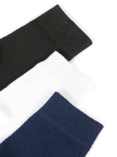 Load image into Gallery viewer, Teakwood Leathers Men's Pack Of 3 Cotton Above Ankle Length Socks