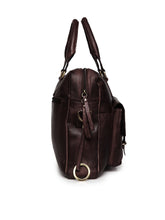 Load image into Gallery viewer, Teakwood Genuine Leather Laptop bag