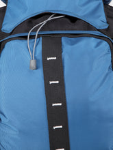 Load image into Gallery viewer, Teakwood Leathers Unisex petrol & Black Colourblocked Rucksack