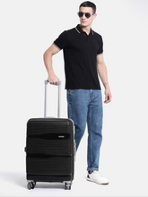 Load image into Gallery viewer, Iris Textured 360 Degree Rotation Hard-Sided Trolley Bags