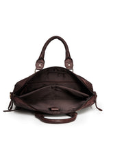 Load image into Gallery viewer, Teakwood Genuine Leather Laptop bag