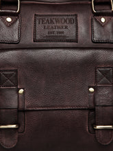 Load image into Gallery viewer, Teakwood Genuine Leather Laptop bag