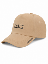 Load image into Gallery viewer, Teakwood Leather Unisex Solid Color Adjustable Casual Sports Cap with Self-Fabric Strap Closure, Curved Brim, Structured Six-Panel Design & Quick Dry Fabric