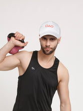 Load image into Gallery viewer, Teakwood Leather Unisex Solid Color Adjustable Casual Sports Cap with Self-Fabric Strap Closure, Curved Brim, Structured Six-Panel Design & Quick Dry Fabric