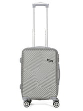 Load image into Gallery viewer, HEXA Textured Hard Sided Cabin Sized Trolley Bag
