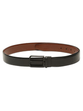Load image into Gallery viewer, Teakwood Men's Premium Genuine Leather 2-in-1 Reversible Belt | Black & Brown Fine Leather Finish | Matte Black Radius Pin Buckle | Adjustable 35 mm Dress Belt for Formal, Casual, Office & Business Wear