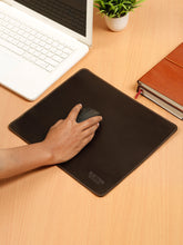 Load image into Gallery viewer, Teakwood Leathers Genuine Leather Mouse Pad, Premium Office Desk Mat for Laptop, Computer & Gaming Mouse, Smooth Tracking Surface, Brown, 13X11 Inch