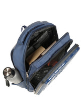 Load image into Gallery viewer, Teakwood Leathers Unisex 35L Laptop Backpack | Hard Shell Front Panel | 3-Digit Security Lock | Fits Up to 18 Inch Laptop | Trolley Sleeve, Multiple Pockets & Bottle Holders | Travel, Office & Business Backpack