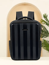 Load image into Gallery viewer, Teakwood Leathers Unisex 35L Laptop Backpack | Hard Shell Front Panel | 3-Digit Security Lock | Fits Up to 18 Inch Laptop | Trolley Sleeve, Multiple Pockets & Bottle Holders | Travel, Office & Business Backpack