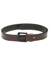 Load image into Gallery viewer, Men’s Genuine Leather Belt, Pebble Grain Texture, Pin Buckle, Rugged Casual Wear