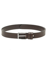 Load image into Gallery viewer, Men’s Genuine Leather Belt, Pebble Grain Texture, Pin Buckle, Rugged Casual Wear, Black