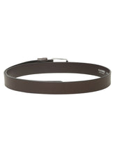 Load image into Gallery viewer, Men’s Genuine Leather Belt, Pebble Grain Texture, Pin Buckle, Rugged Casual Wear, Black