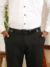 Load image into Gallery viewer, Men’s Genuine Leather Belt, Pebble Grain Texture, Pin Buckle, Rugged Casual Wear
