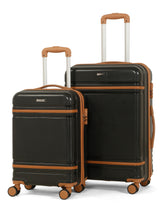 Load image into Gallery viewer, Teakwood Large Hard Shell Travel Trolley Luggage with 360° Dual Spinner Wheels, Unbreakable Scratch-Resistant Body, Side Combination Lock, Heavy-Duty Zippers, Mesh Organizer & Elastic Cross Straps