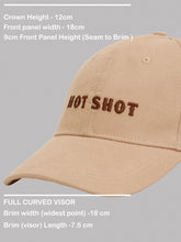 Load image into Gallery viewer, Teakwood Unisex Solid Color Adjustable Casual Cap with Metal Buckle Closure, Curved Brim, Structured Six-Panel Design & Embroidered Slogan