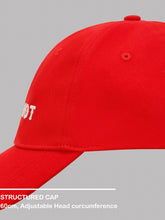 Load image into Gallery viewer, Teakwood Unisex Solid Color Adjustable Casual Cap with Metal Buckle Closure, Curved Brim, Structured Six-Panel Design & Embroidered Slogan