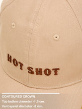 Load image into Gallery viewer, Teakwood Unisex Solid Color Adjustable Casual Cap with Metal Buckle Closure, Curved Brim, Structured Six-Panel Design & Embroidered Slogan