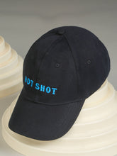 Load image into Gallery viewer, Teakwood Unisex Solid Color Adjustable Casual Cap with Metal Buckle Closure, Curved Brim, Structured Six-Panel Design & Embroidered Slogan