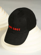 Load image into Gallery viewer, Teakwood Unisex Solid Color Adjustable Casual Cap with Metal Buckle Closure, Curved Brim, Structured Six-Panel Design & Embroidered Slogan