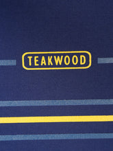 Load image into Gallery viewer, Navy Printed Cabin Duffel Trolley Bag