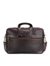 Load image into Gallery viewer, Teakwood Leather Unisex Brown Genuine Leather Laptop Bag