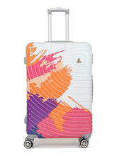 Load image into Gallery viewer, Unisex Abstract Printed Hard Trolley Bag