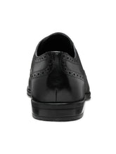 Load image into Gallery viewer, Teakwood Men Black Leather Formal Brogues Shoes