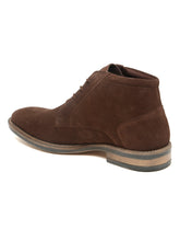 Load image into Gallery viewer, Men Lace-Up Boot Leather Shoes