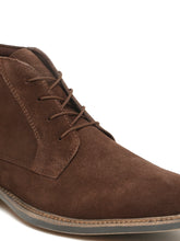 Load image into Gallery viewer, Men Lace-Up Boot Leather Shoes