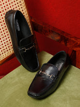 Load image into Gallery viewer, Men’s Leather Horsebit Loafers