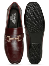 Load image into Gallery viewer, Men's Leather Textured Horsebit Loafers