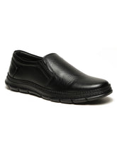 Load image into Gallery viewer, Men’s Black Leather Loafers