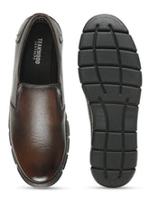 Load image into Gallery viewer, Men’s Tan Leather Loafer shoes
