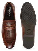 Load image into Gallery viewer, Men’s Leather Loafers with Horsebit Detail