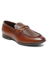 Load image into Gallery viewer, Men’s Leather Loafers with Horsebit Detail