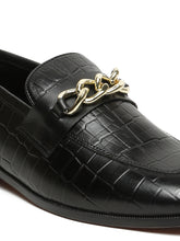 Load image into Gallery viewer, Men Croco Slip-On Loafer Leather Shoes