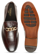 Load image into Gallery viewer, Men Croco Slip-On Loafer Leather Shoes