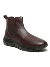 Load image into Gallery viewer, LEATHER MEN ANKLE BOOT