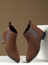 Load image into Gallery viewer, Women's Genuine Leather Chelsea Boots