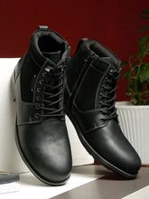 Load image into Gallery viewer, Classic Leather Lace-Up Boots