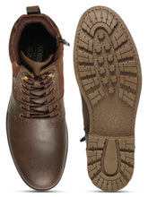 Load image into Gallery viewer, Classic Leather Lace-Up Boots