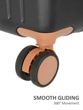 Load image into Gallery viewer, Horizon Textured Hard Sided Cabin Sized Trolley Bag