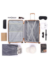 Load image into Gallery viewer, Horizon Textured Hard Sided Cabin Sized Trolley Bag