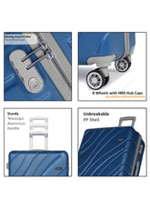 Load image into Gallery viewer, 360 Degree Rotation Hard Cabin Trolley Bag
